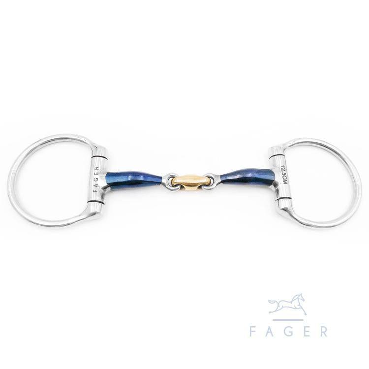 Fager Martin Sweet Iron FL Fixed Rings - Equine Exchange Tack Shop
