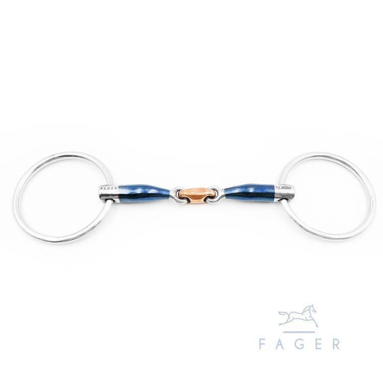 Fager Martin Sweet Iron FL Loose Rings - Equine Exchange Tack Shop