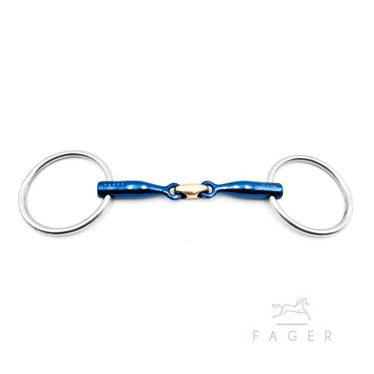 Fager Oscar Titanium Loose Rings - Equine Exchange Tack Shop