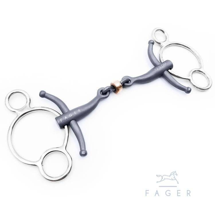 Fager Sally Titanium Universal Baby Fulmer - Equine Exchange Tack Shop