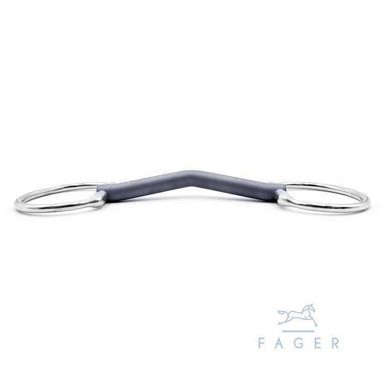 Fager Sara Titanium Fixed Rings - Equine Exchange Tack Shop