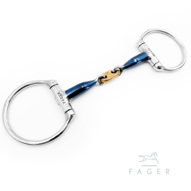 Fager Alexander Sweet Iron Fixed Rings - Equine Exchange Tack Shop