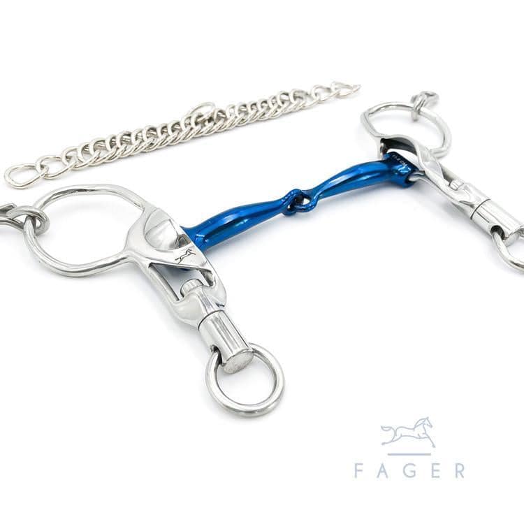 Fager Sabina Titanium Single Jointed - Equine Exchange Tack Shop