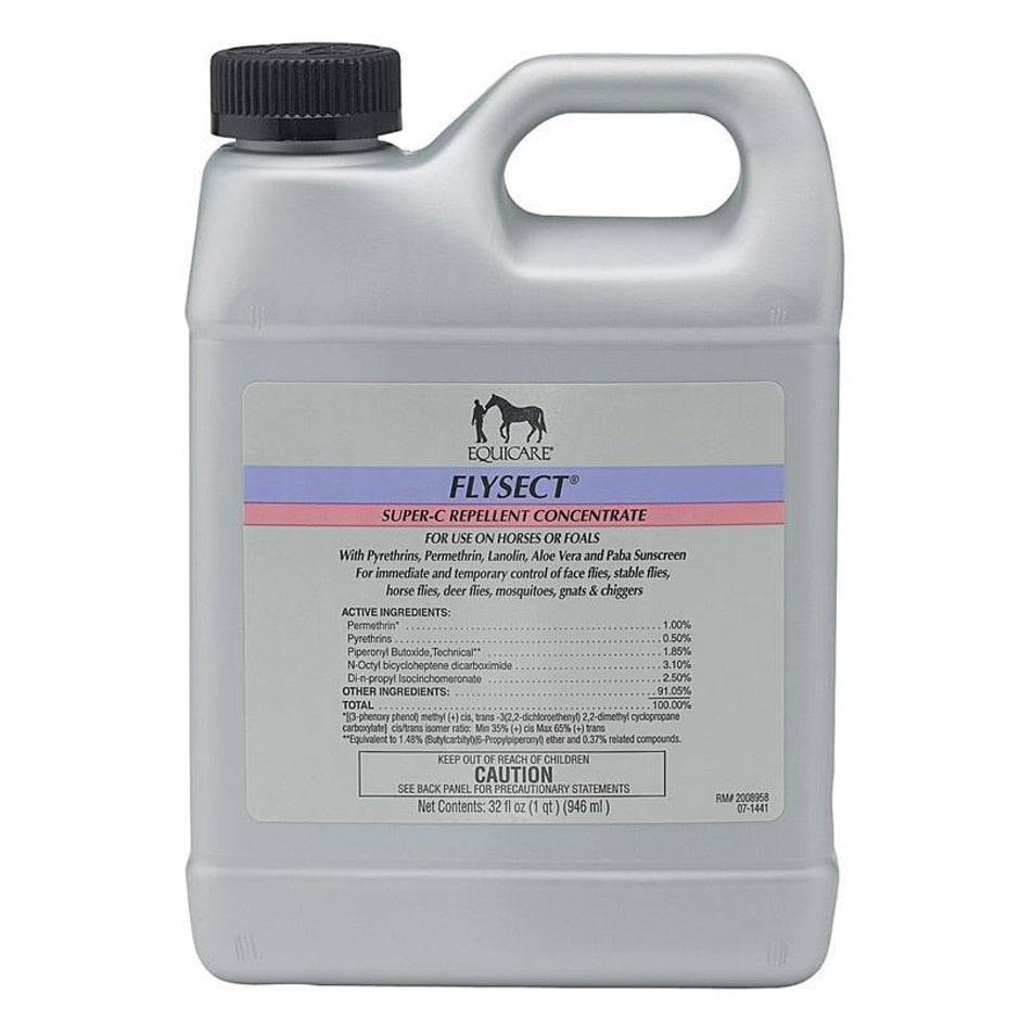 Equicare Flysect Super-C Repellent Concentrate - 32oz