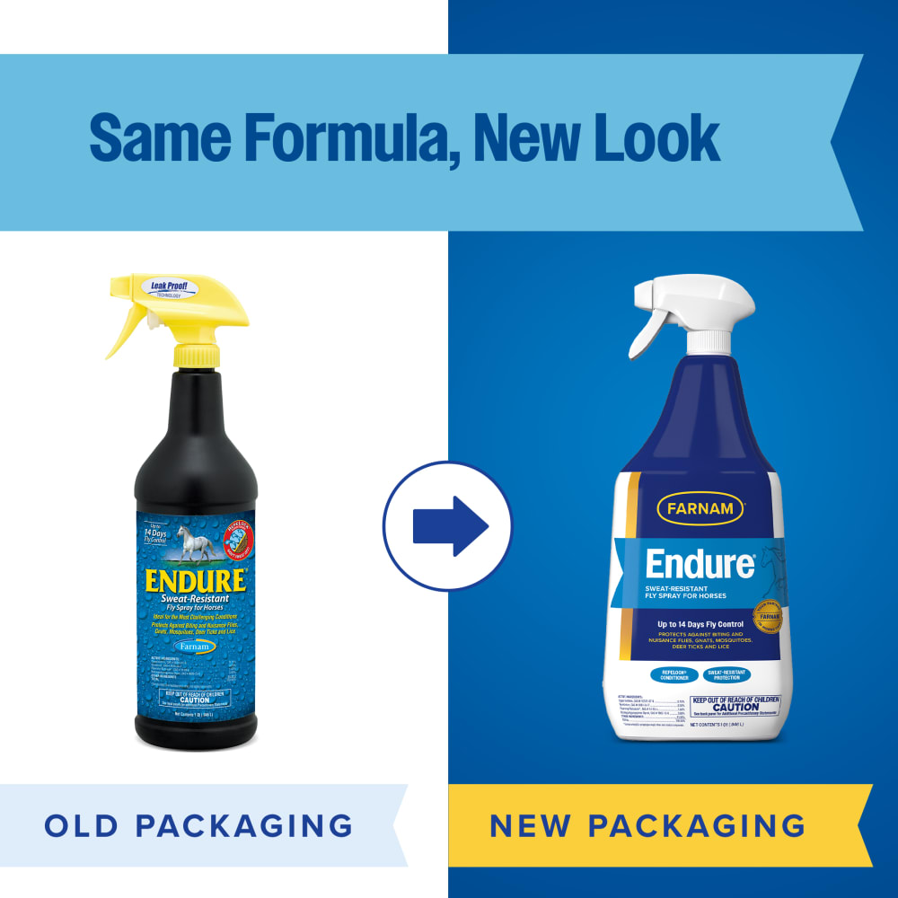 Endure® Sweat Resistant Fly Spray For Horses
