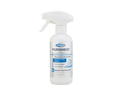 PuriShield Wound & Skin Care Fast-Acting Wound Spray - Equine Exchange Tack Shop