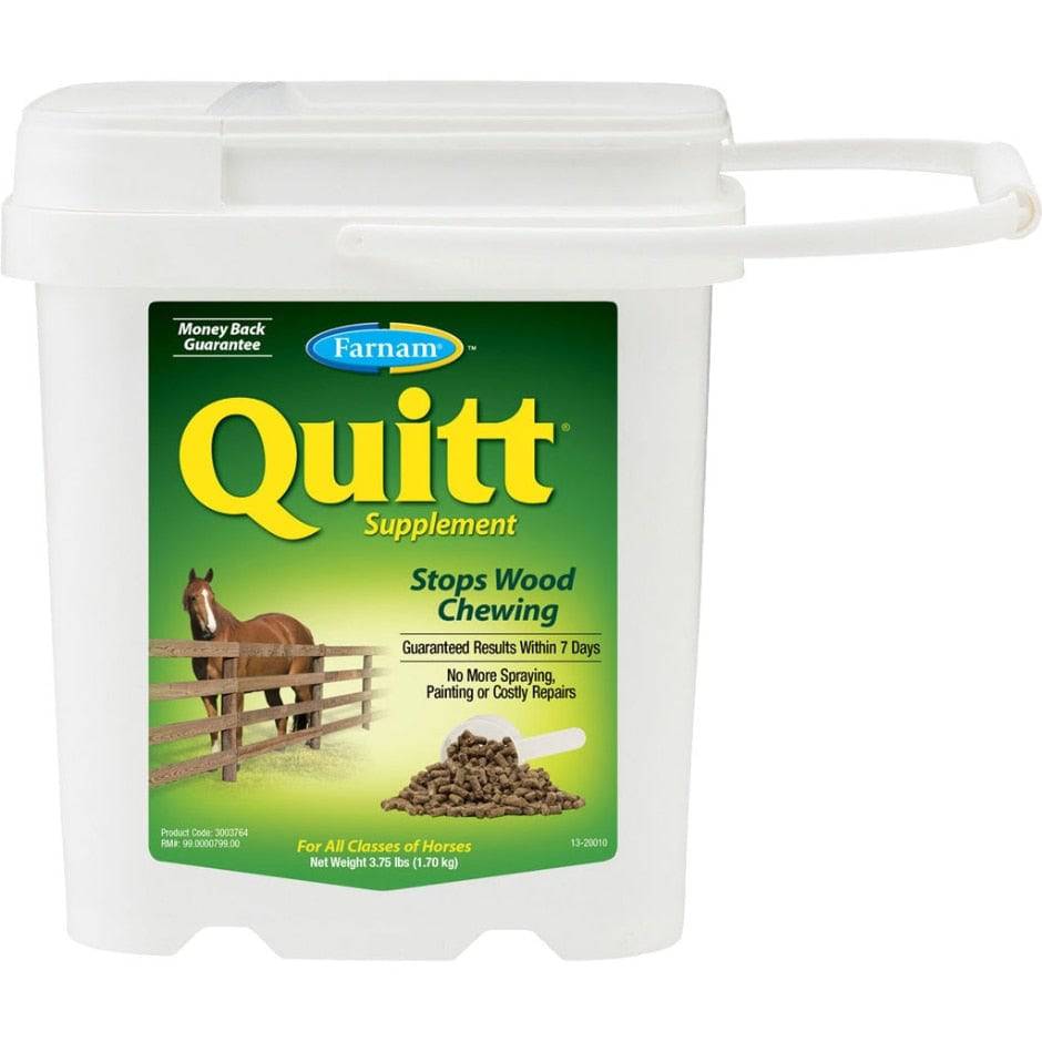 Quitt Chewing Deterrent Supplement For Horses - Equine Exchange Tack Shop