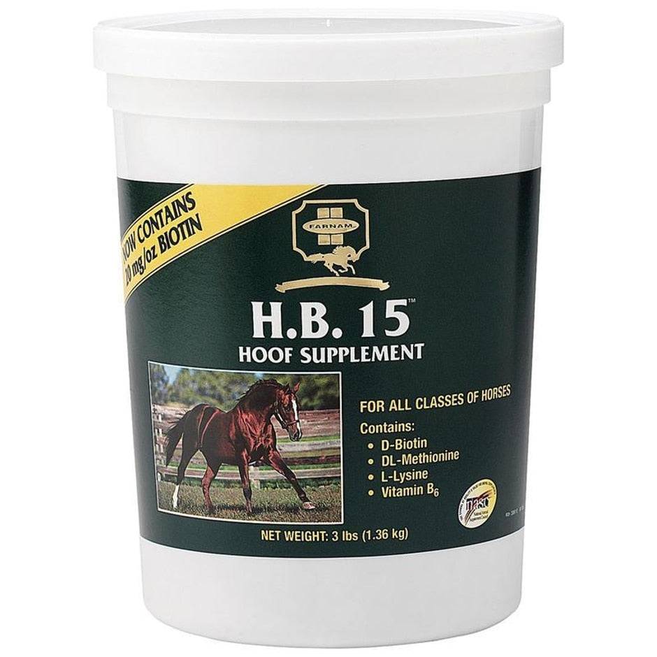 HB-15 Biotin Supplement For Horse Hooves - Equine Exchange Tack Shop