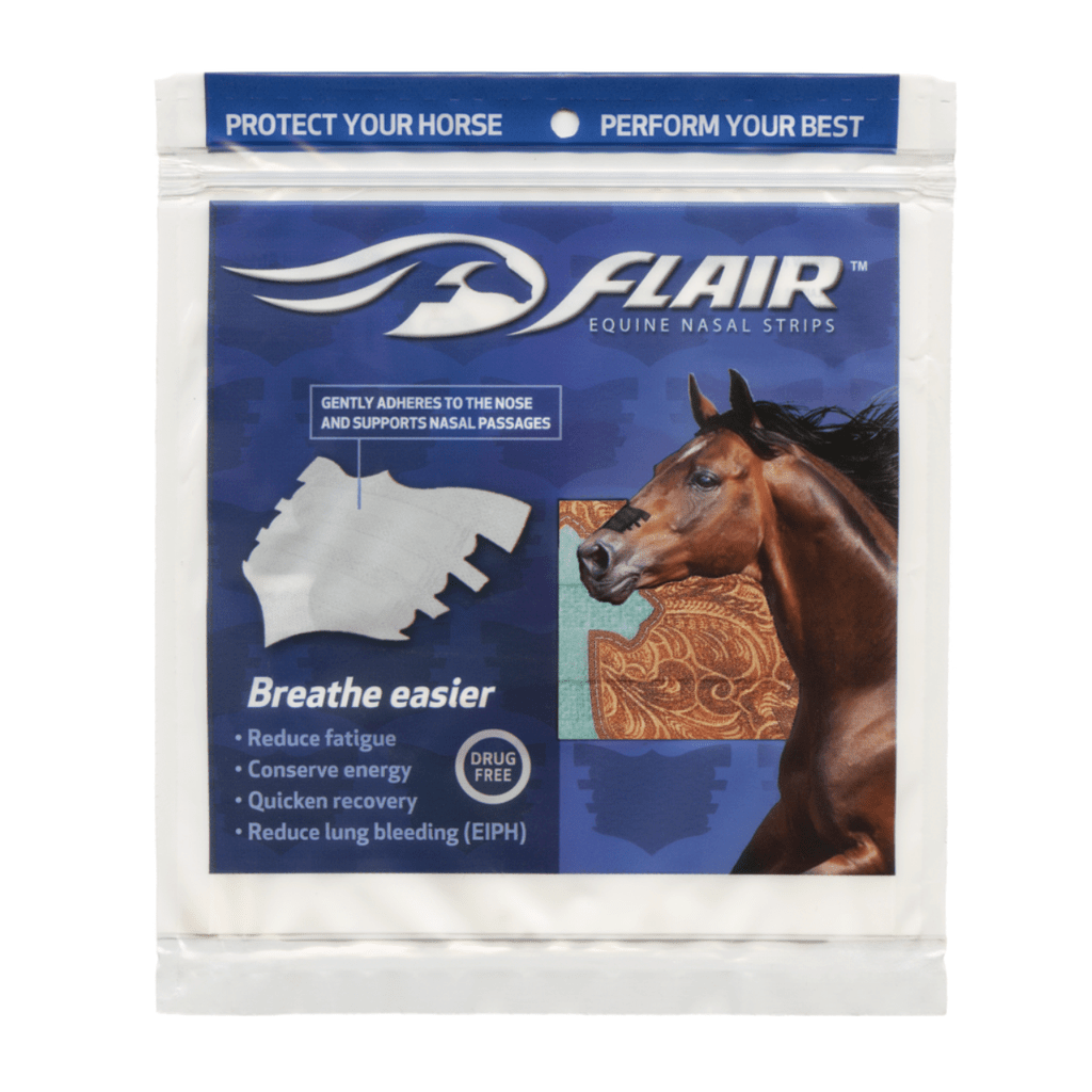 Flair Equine Nasal Strip- Leather Cross - Equine Exchange Tack Shop