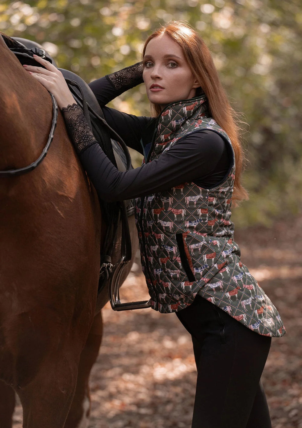 Florence Quilted Barn Vest