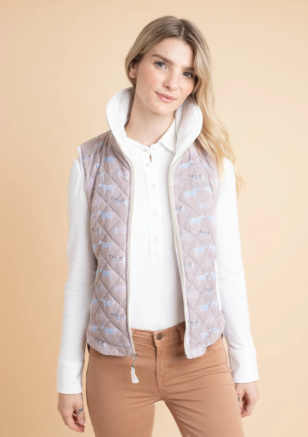 Florence Quilted Barn Vest
