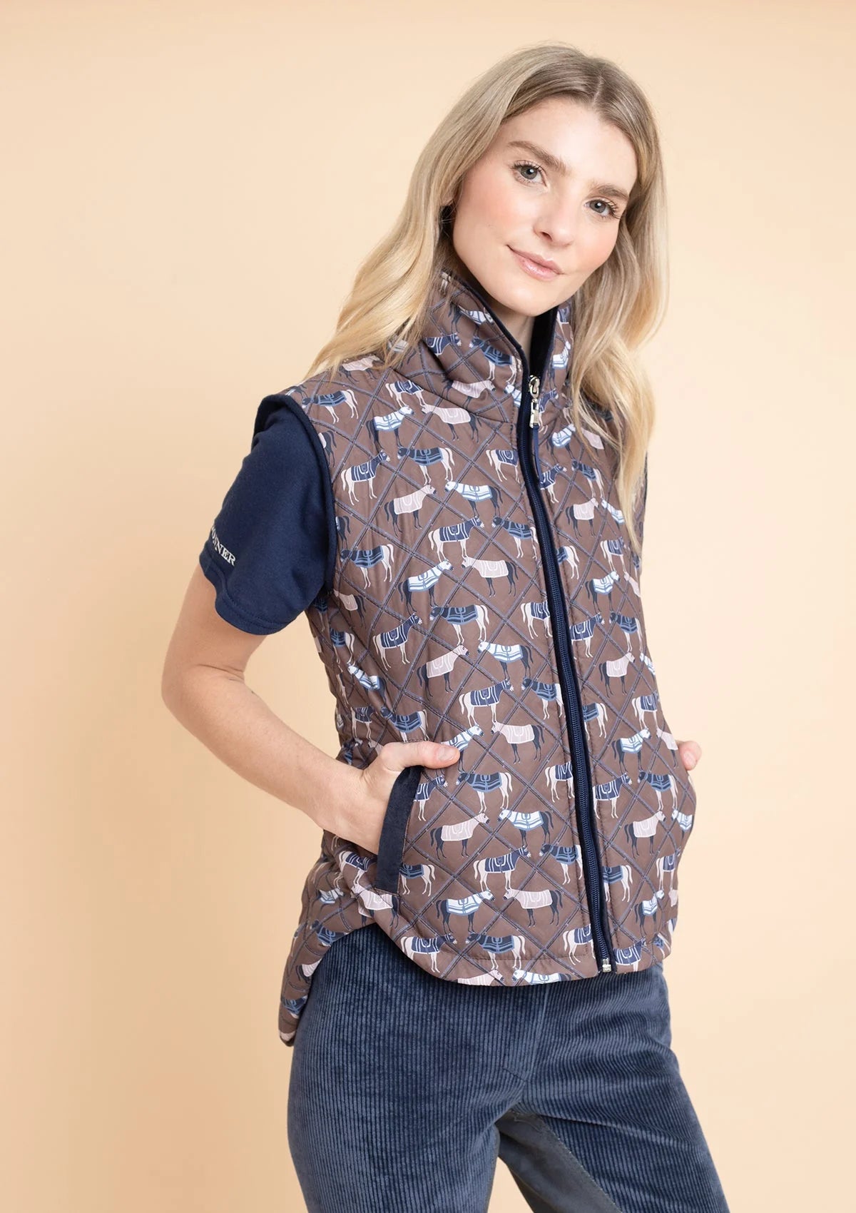 Florence Quilted Barn Vest