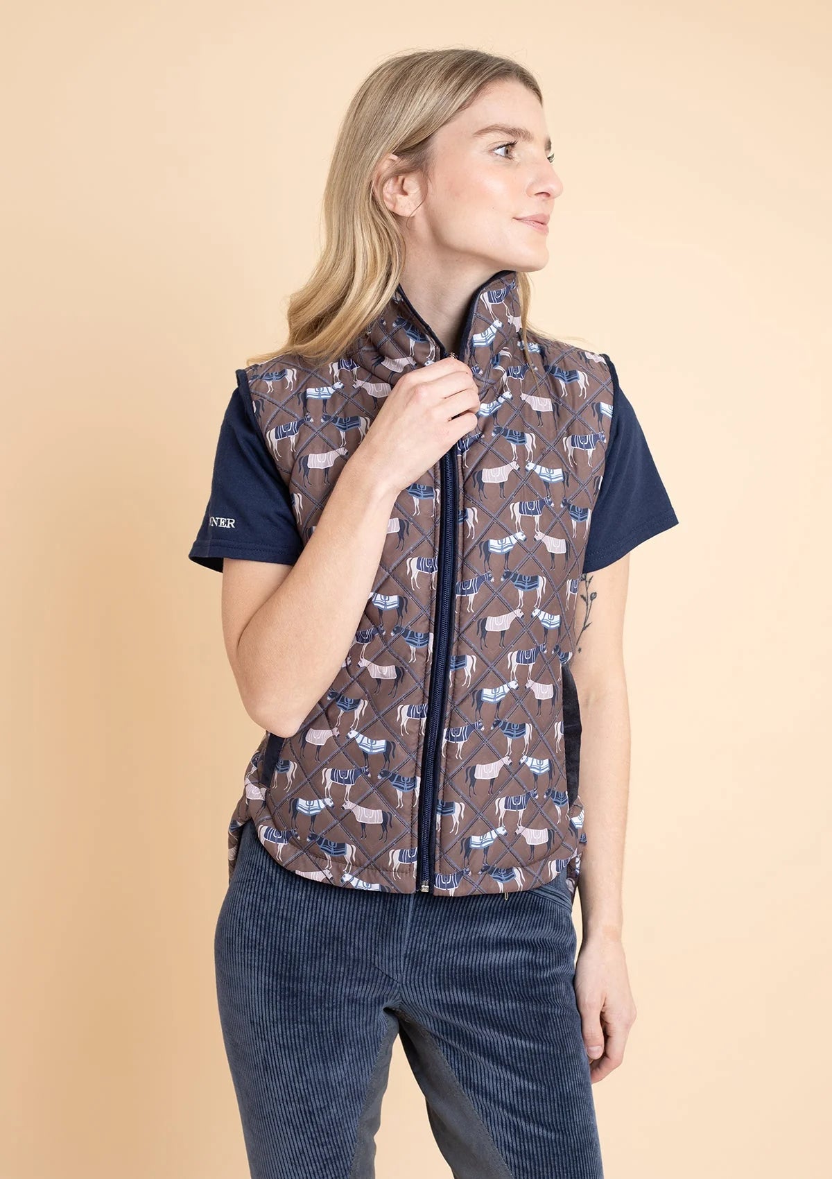 Florence Quilted Barn Vest