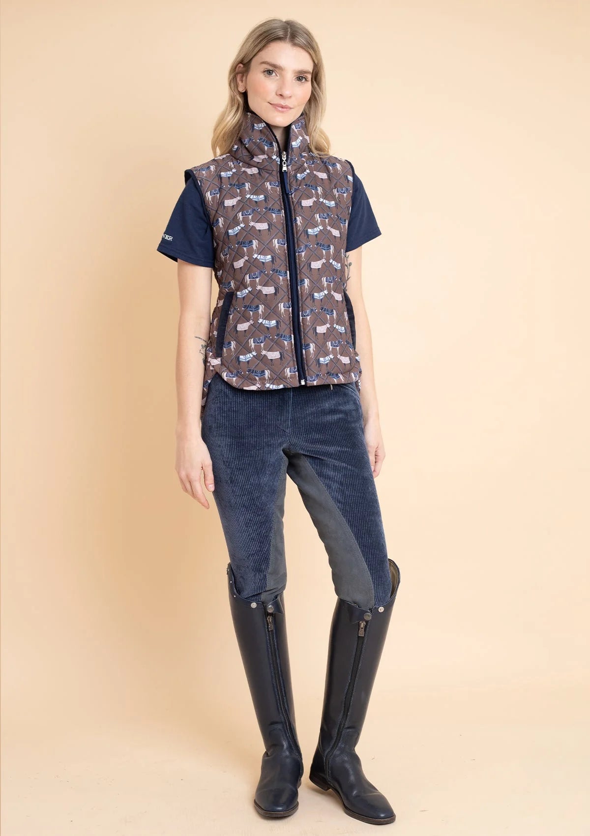 Florence Quilted Barn Vest