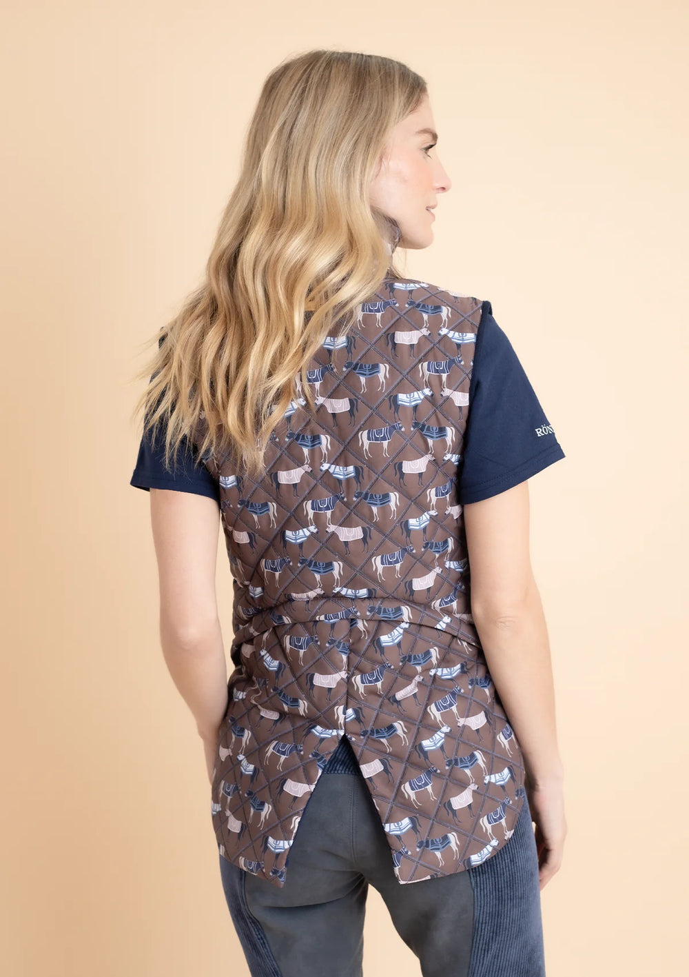 Florence Barn Vest | Victory Print