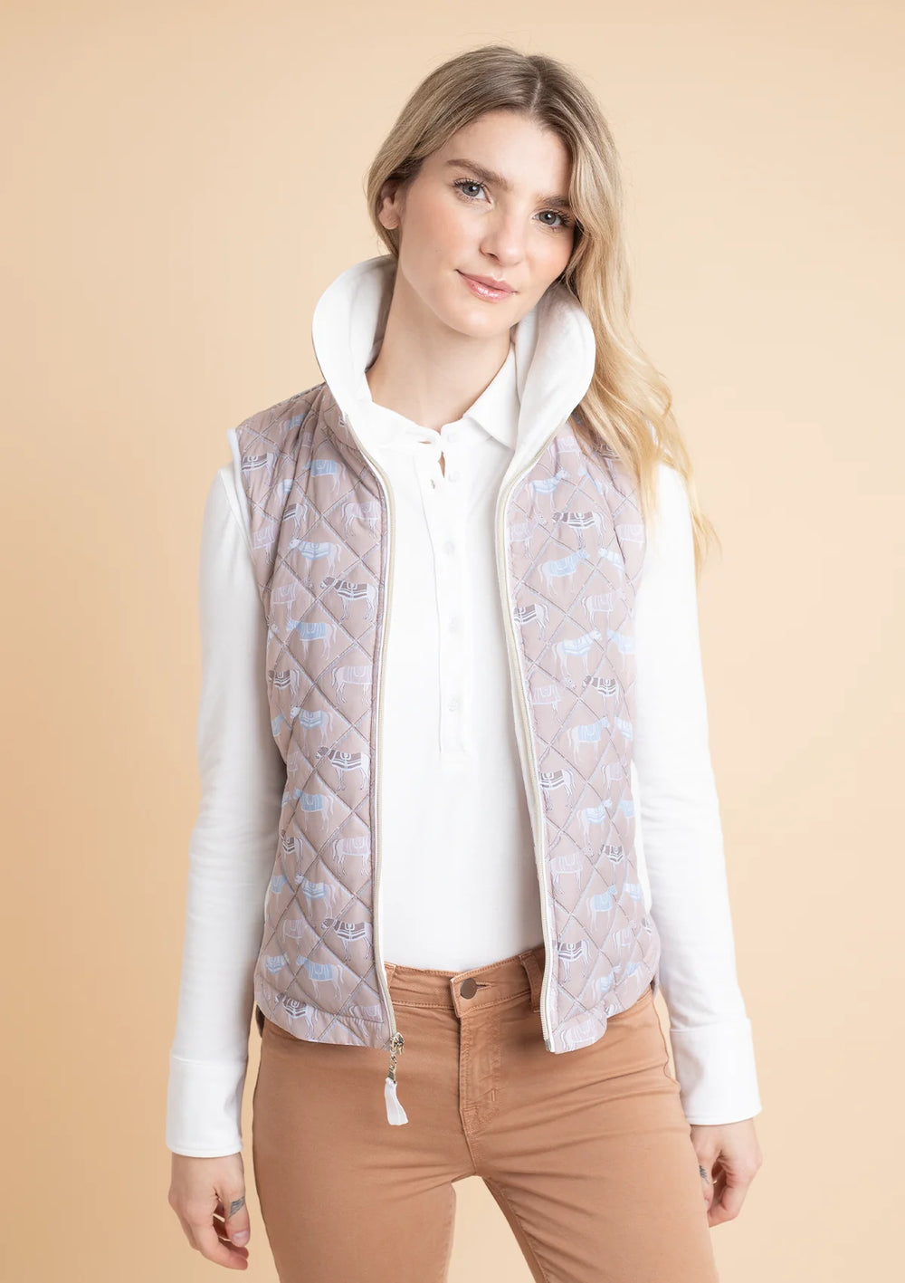 Florence Barn Vest | Victory Print