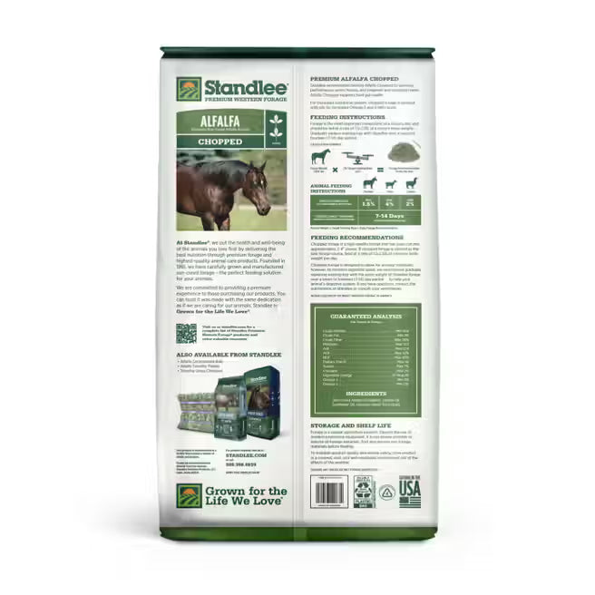 Standlee Premium Chopped Alfalfa