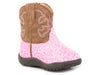 Roper Cowbabies Glitter Sparkle Pink Infant Boots - Equine Exchange Tack Shop