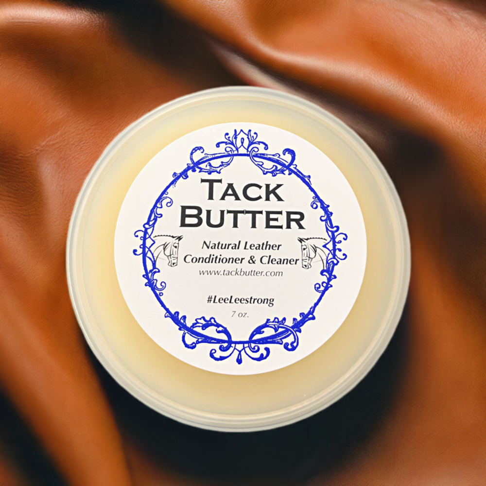 Tack Butter Lavender & Eucalyptus Natural Leather Conditioner & Cleaner 7 oz - Equine Exchange Tack Shop