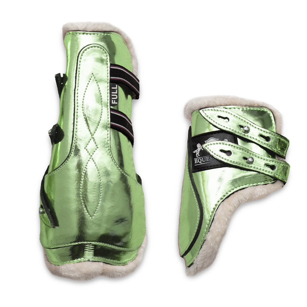 Green Lily Open-Front Boots - Equine Exchange Tack Shop