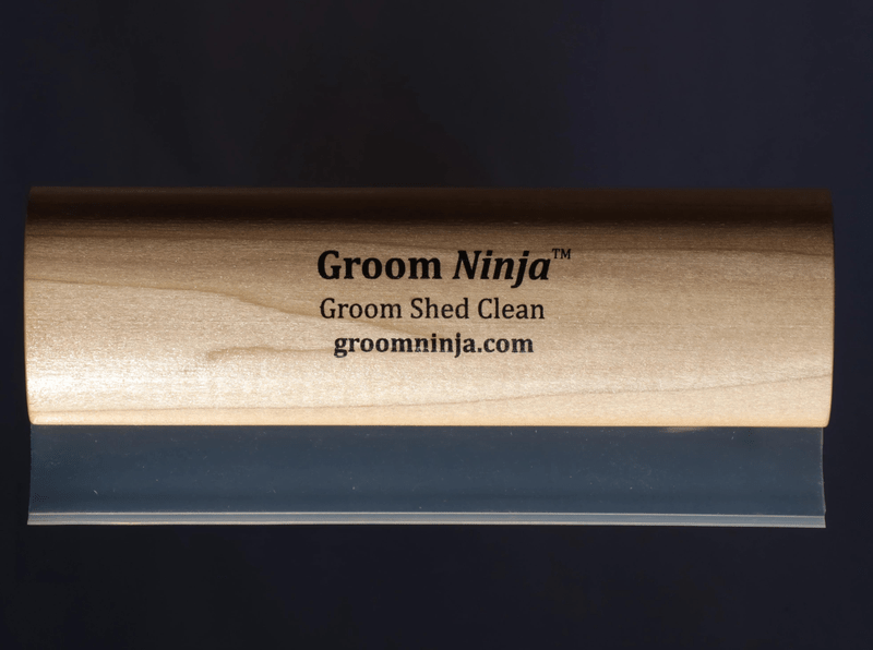 Groom Ninja Water Squeegee/ Scraper Large