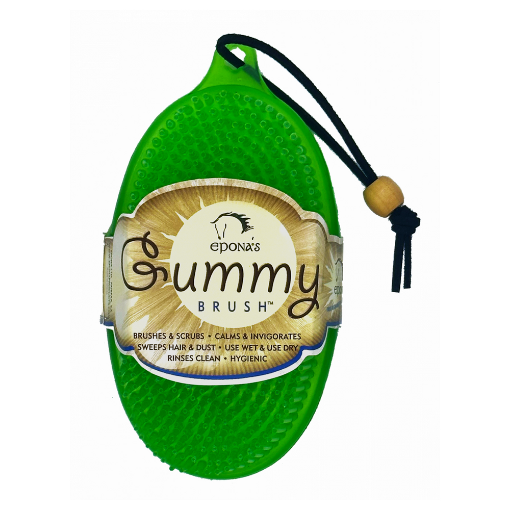 Epona Gummy Brush - Equine Exchange Tack Shop