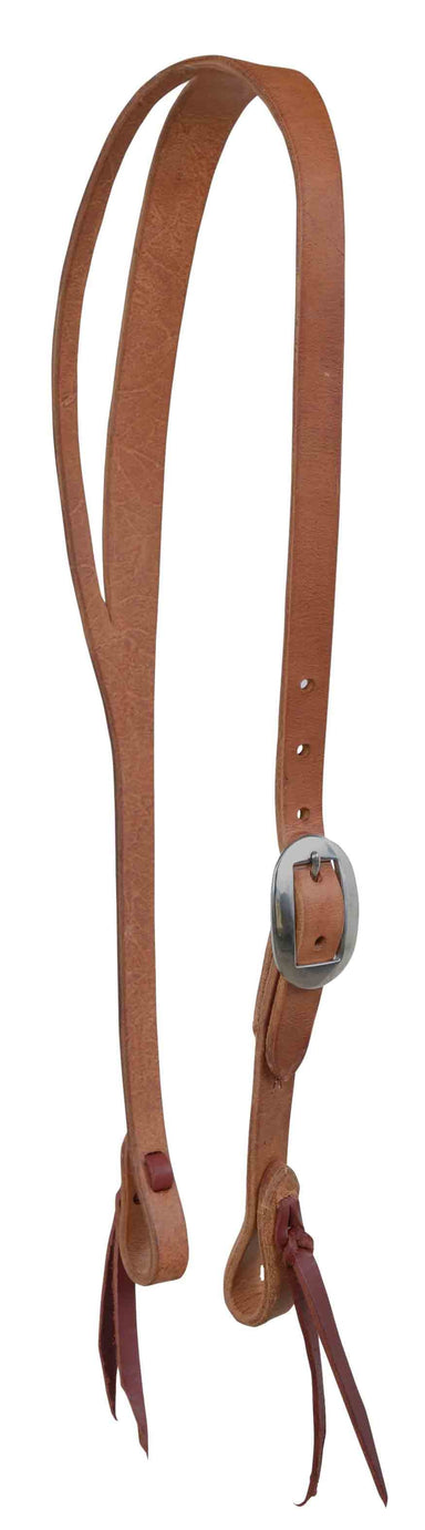 AJ Tack Natural Split Ear Headstall  