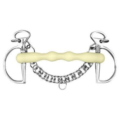 Happy Mouth Shaped Mullen Mouth Kimberwick Bit - Equine Exchange Tack Shop