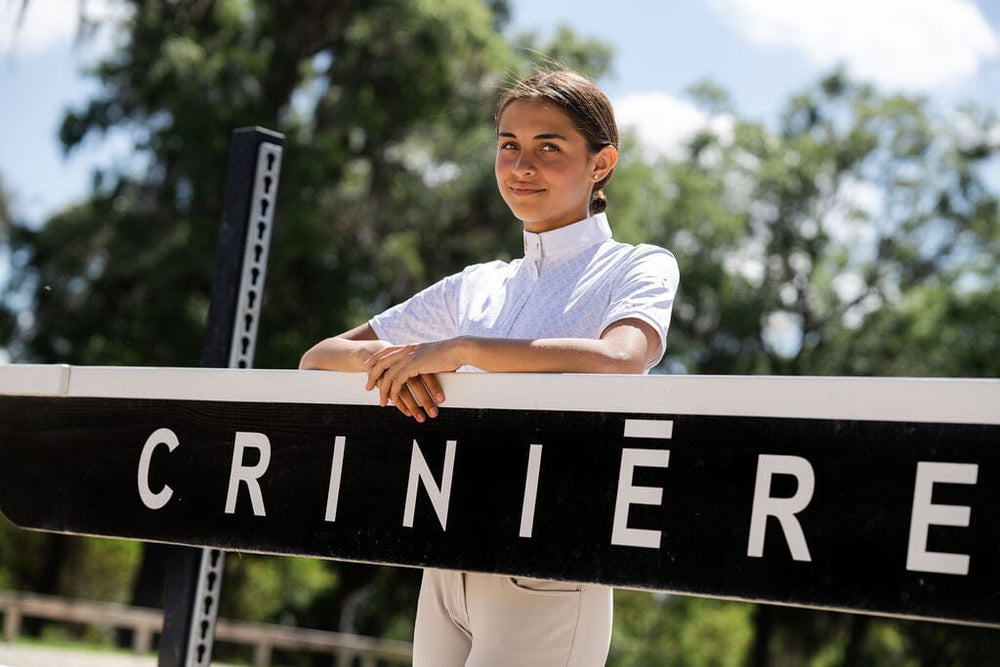 Helen Print Show Shirt - Equine Exchange Tack Shop