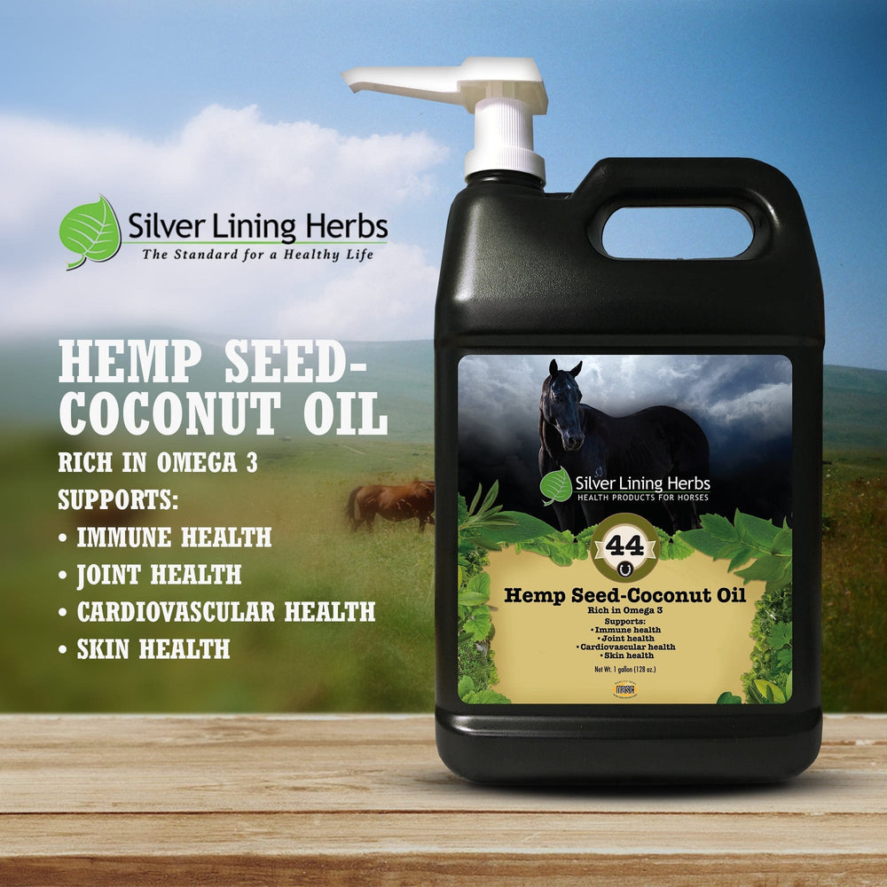 Hemp Seed-Coconut Oil for Horses - Equine Exchange Tack Shop