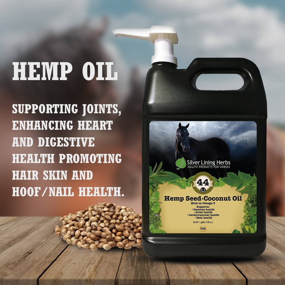 Hemp Seed-Coconut Oil for Horses - Equine Exchange Tack Shop