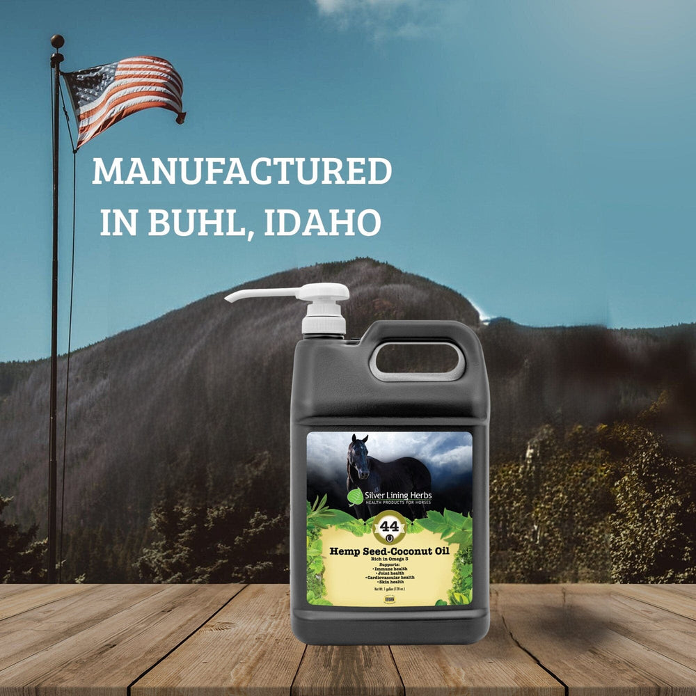 Hemp Seed-Coconut Oil for Horses - Equine Exchange Tack Shop