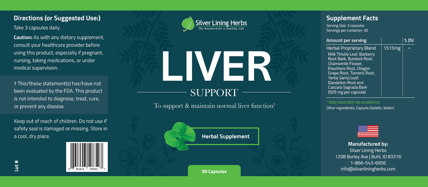 Herbal Liver Support For Humans - Equine Exchange Tack Shop
