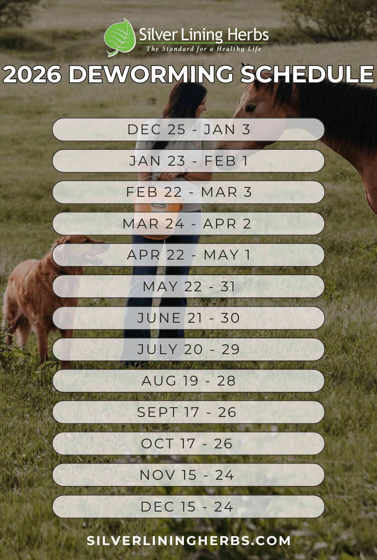 Herbal Wormer for Horses - Equine Exchange Tack Shop