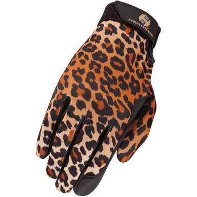 Heritage Performance Glove Leopard - Equine Exchange Tack Shop