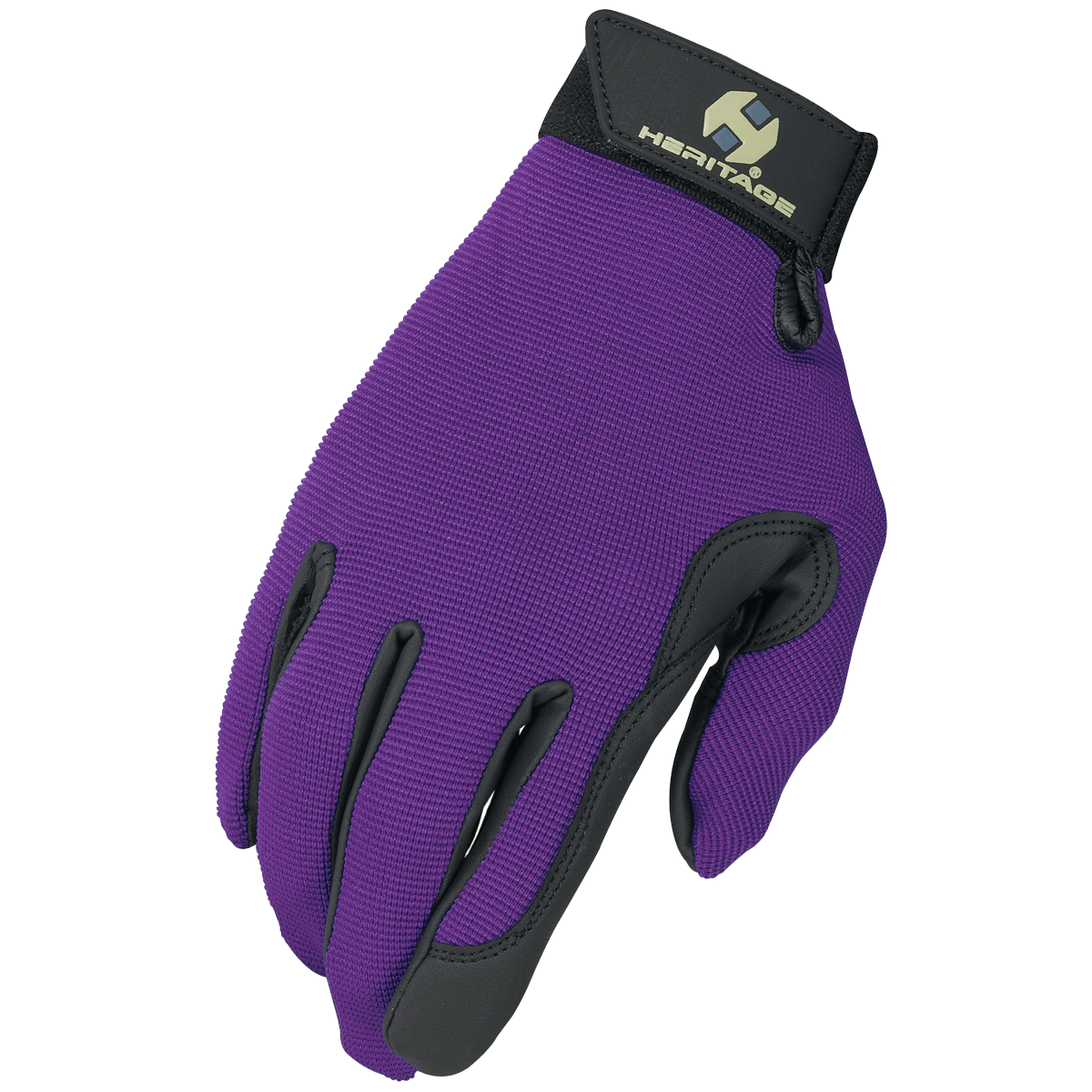 Heritage Performance Glove Purple - Equine Exchange Tack Shop