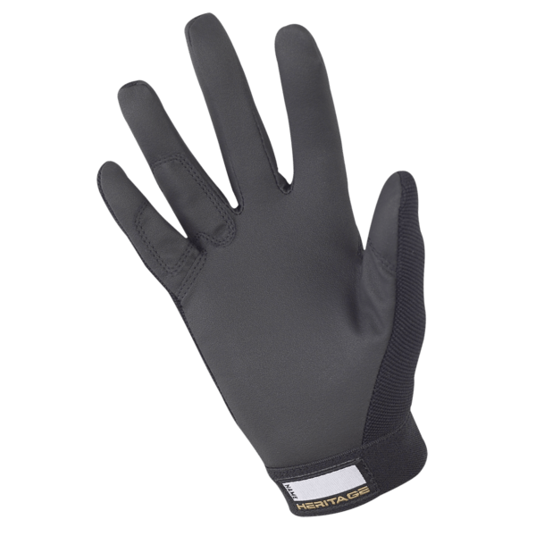 Heritage Performance Gloves - Black - Equine Exchange Tack Shop