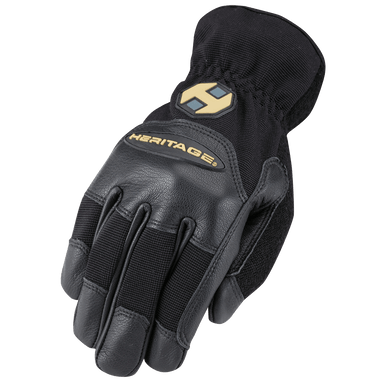 Heritage Trainer Glove Black - Equine Exchange Tack Shop