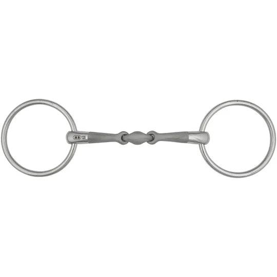 Satinox Loose Ring Double Jointed Snaffle