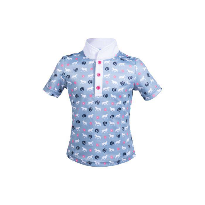 HKM Bria Kids Polo Shirt - Equine Exchange Tack Shop