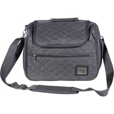 HKM Berry Quilted Zip Grooming Tote - Equine Exchange Tack Shop