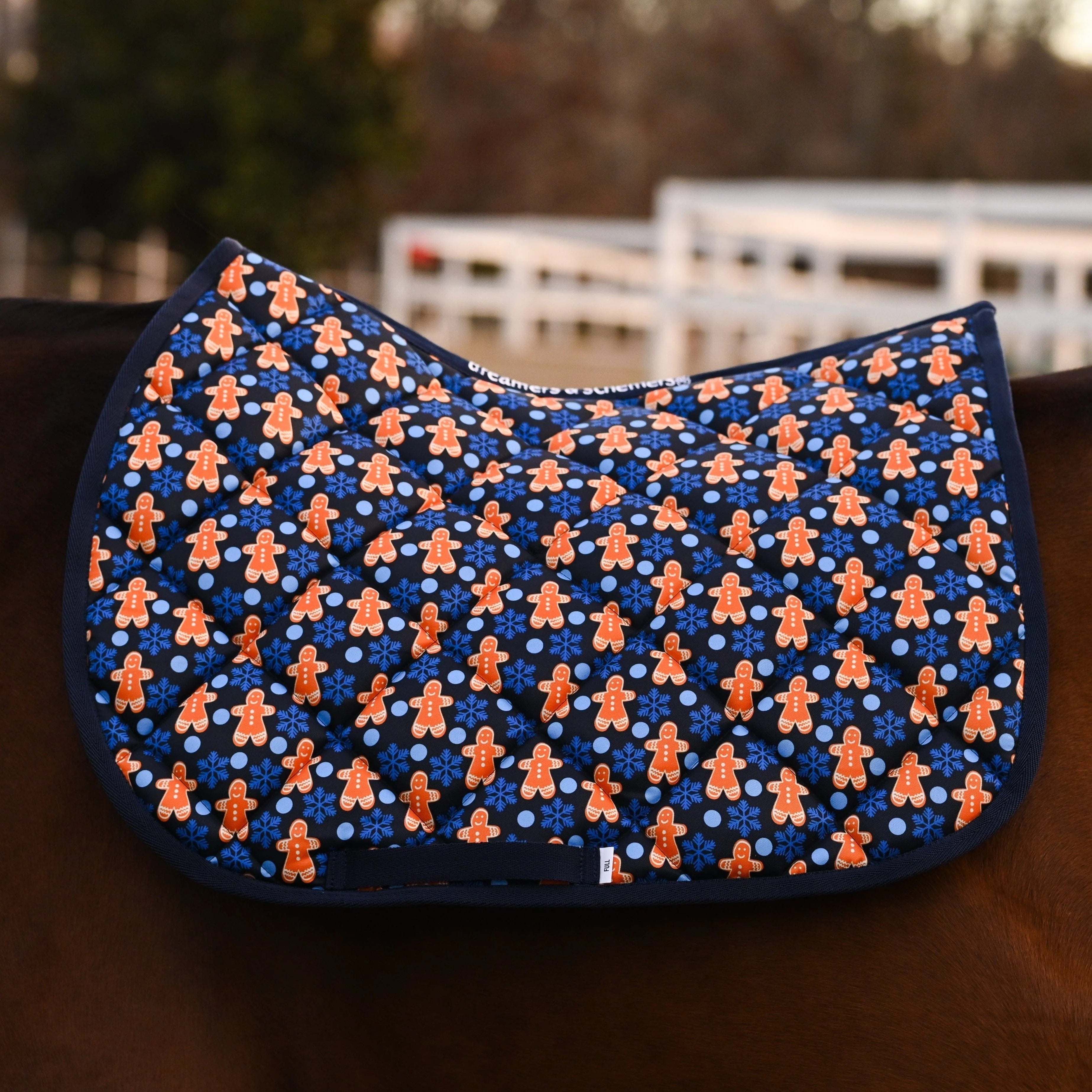 Dreamers & Schemers Holiday Saddle Pad