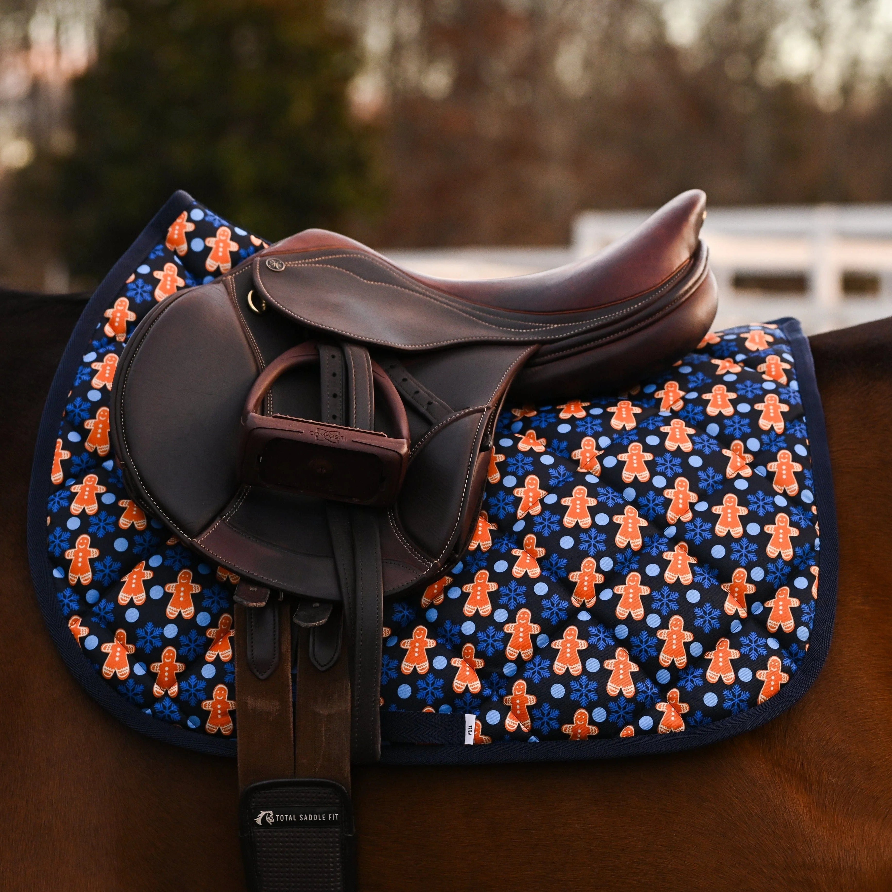 Dreamers & Schemers Holiday Saddle Pad