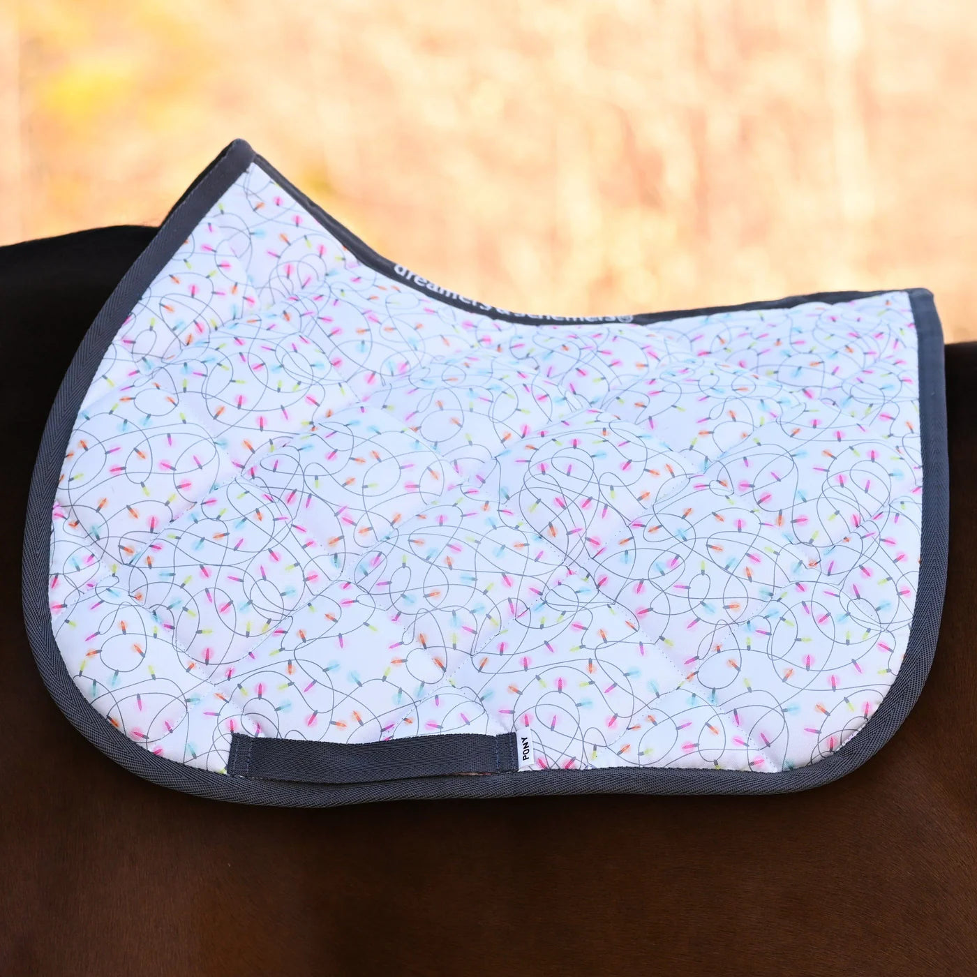 Dreamers & Schemers Holiday Saddle Pad