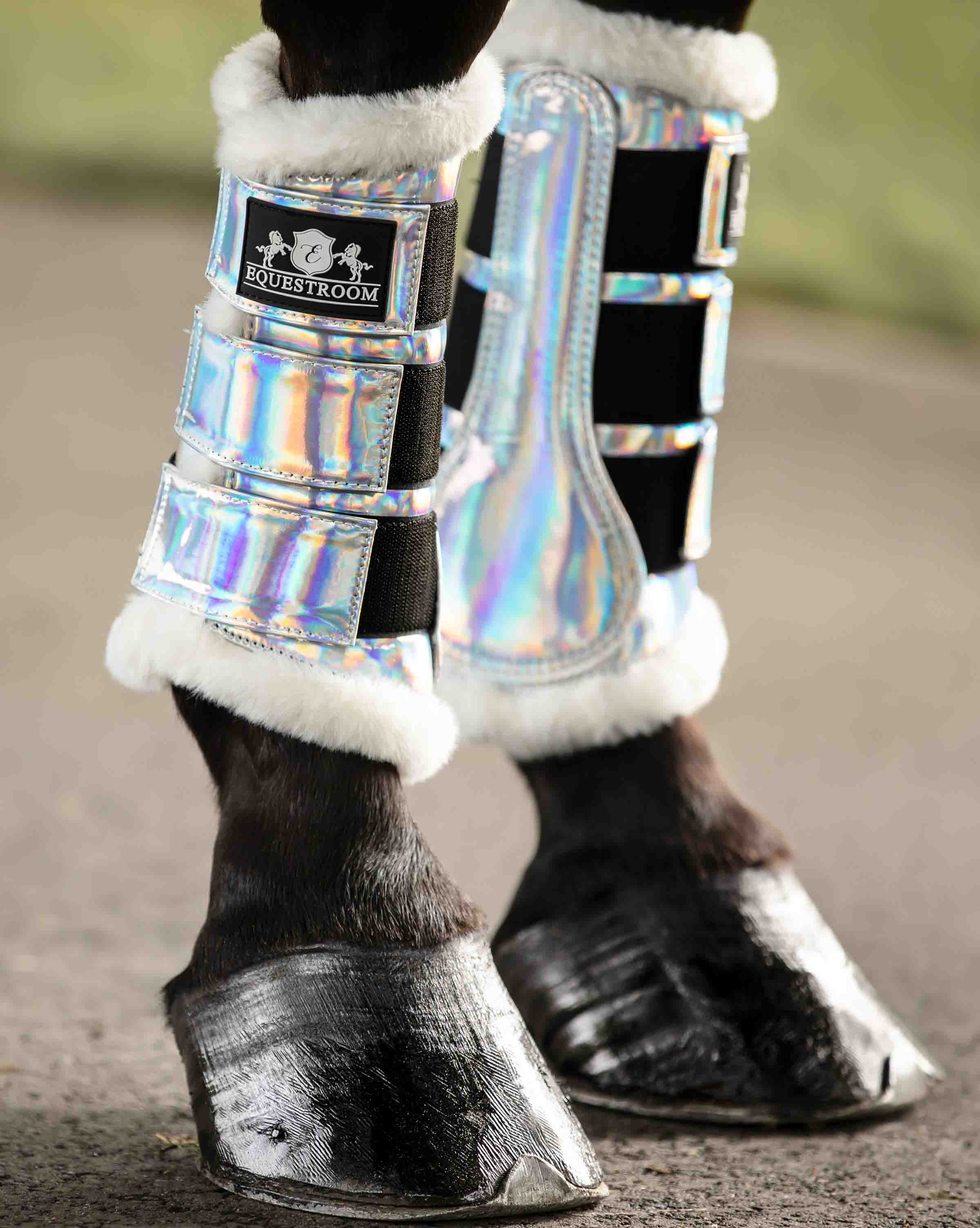 Holographic Saddle Pad Set - Equine Exchange Tack Shop