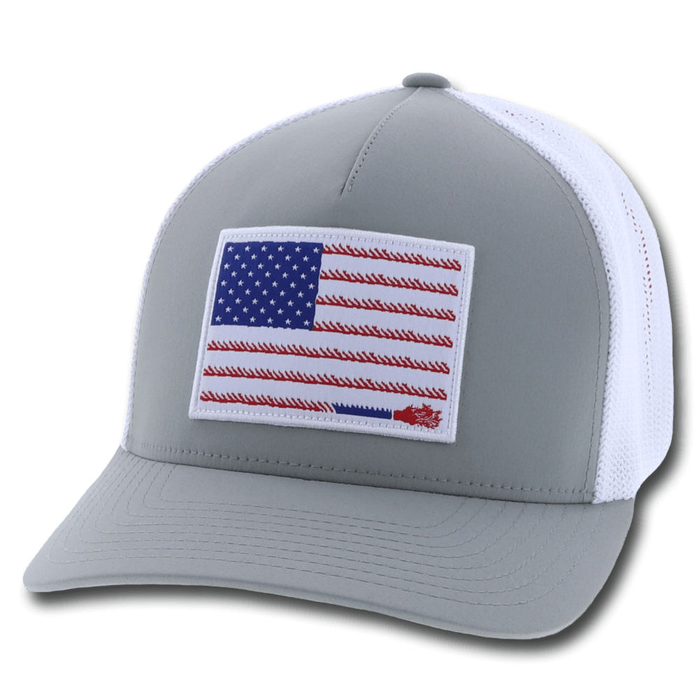 Hooey Hat "Liberty Roper" Grey/White