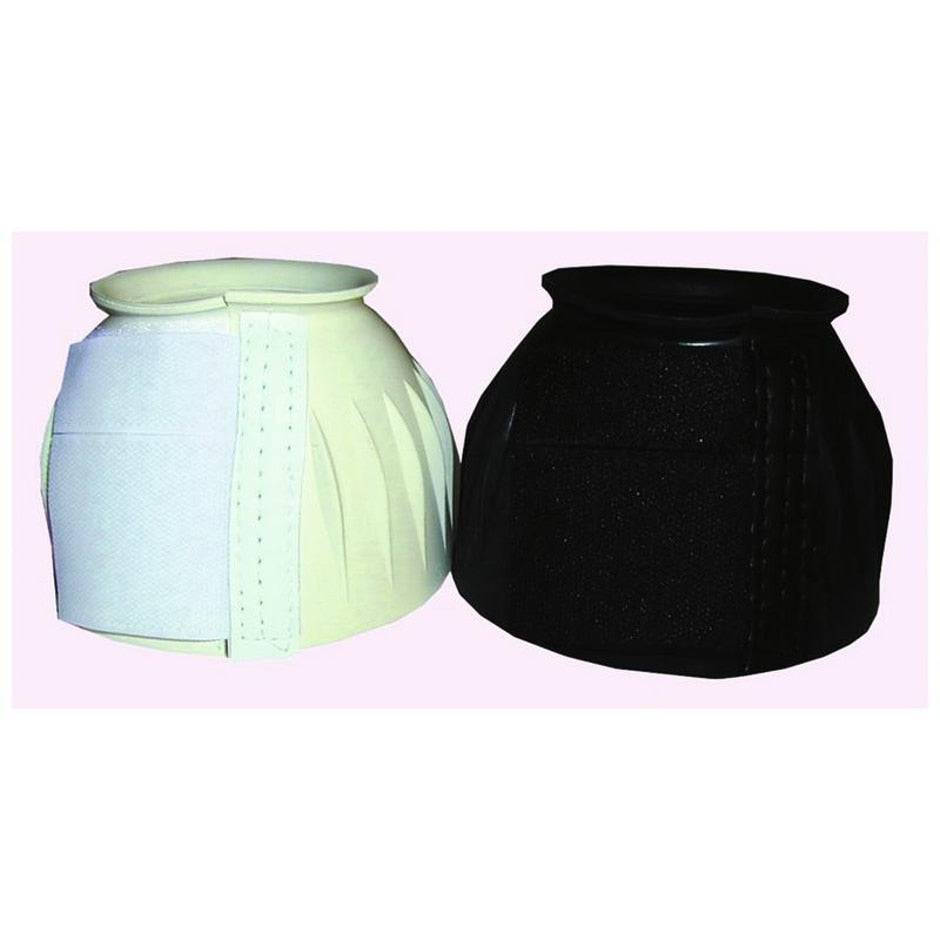 Single Closure Ribbed Bell Boots - Equine Exchange Tack Shop