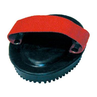 Web Handled Rubber Curry Comb For Horses - Equine Exchange Tack Shop