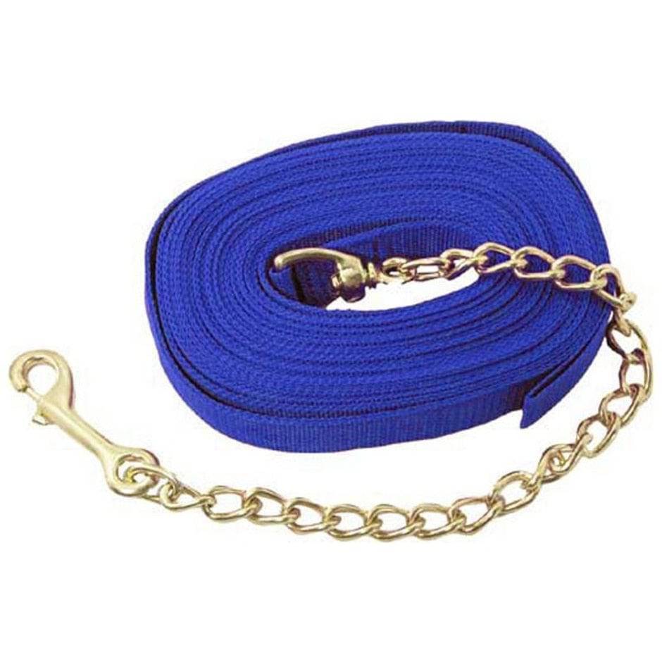Lunge Line With Chain - Equine Exchange Tack Shop