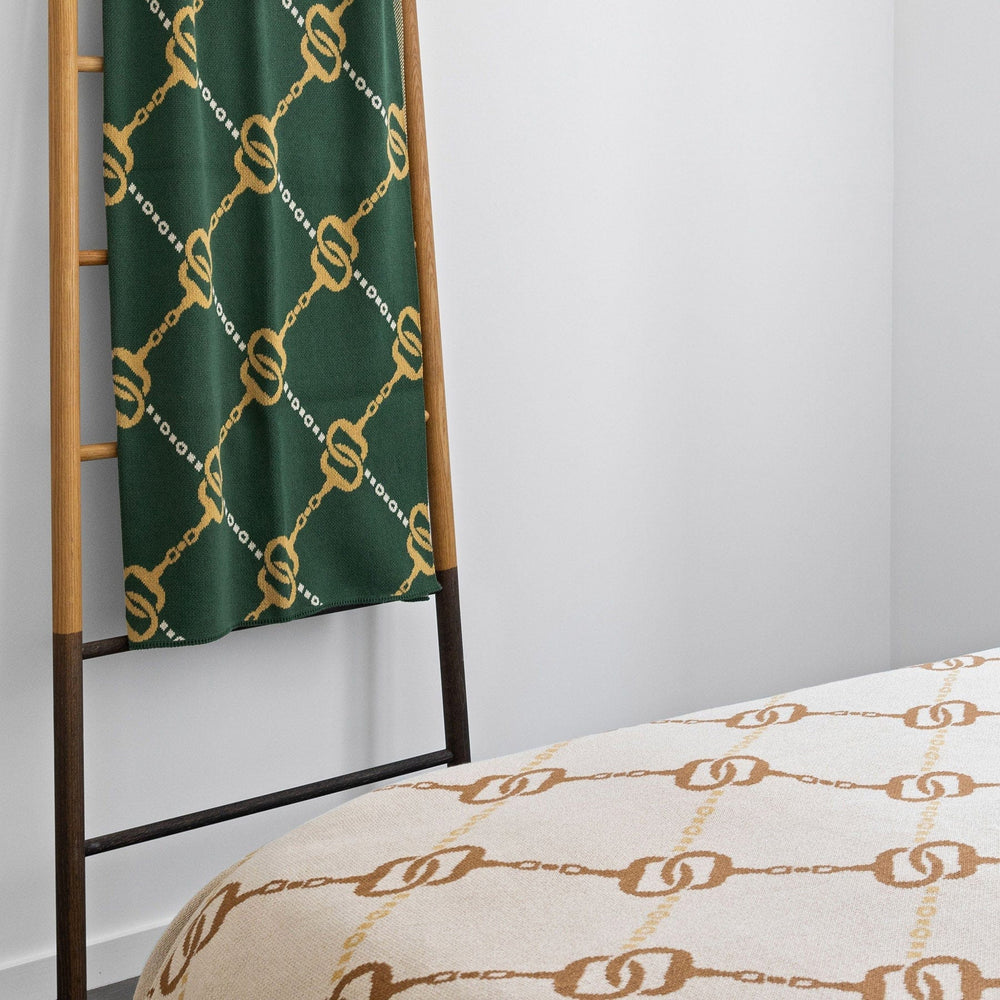 House of Bits Throw Blanket - Equine Exchange Tack Shop